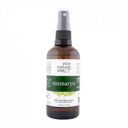 YOUR NATURAL SIDE Woda z Rozmarynu lekarskiego 100 ml z atomizerem